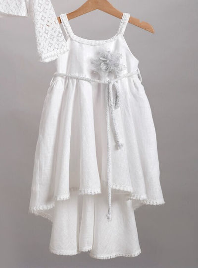 Baptismal Skirt Girl New Life 2822-1 White