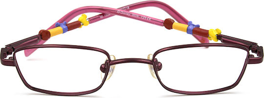 Disney Metal Eyeglass Frame Red 1524001