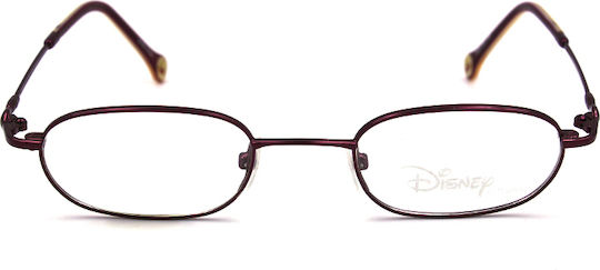 Disney Γυναικείος Μεταλλικός Σκελετός Γυαλιών Μπορντό 00101
