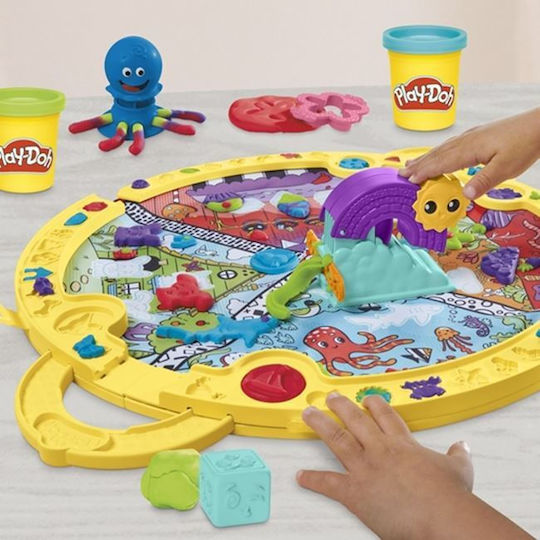 Hasbro Play-Doh Plasticine Game Fold N Go Playmat For 3+ Years 4pcs