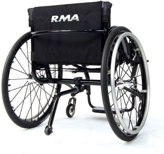 Roma Medical Αναπηρικό Αμαξίδιο 24" DAN/02 Μαύρο
