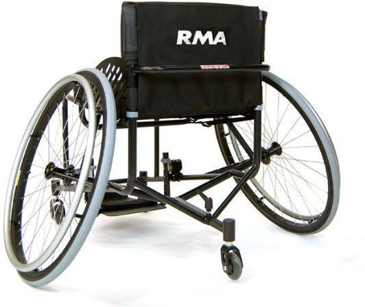 Roma Medical Αναπηρικό Αμαξίδιο BDM25/ST/430 Μαύρο