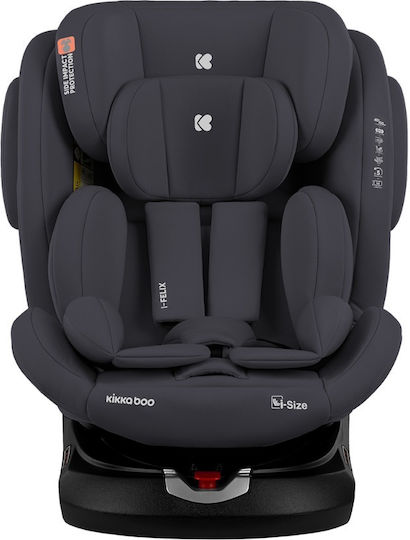 Kikka Boo I-felix Καθισματάκι Αυτοκινήτου i-Size με Isofix Dark Grey