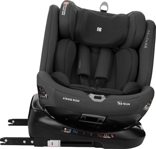 Kikka Boo I-moove Baby Car Seat i-Size with Isofix Black 0-10 kg