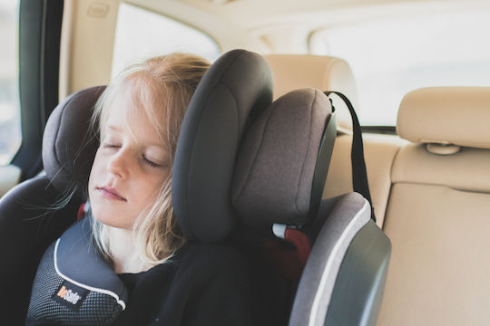 BeSafe IZi Flex Fix Детско Столче за Кола High-back Booster i-Размер с Isofix Anthracite Mesh 15-36 кг