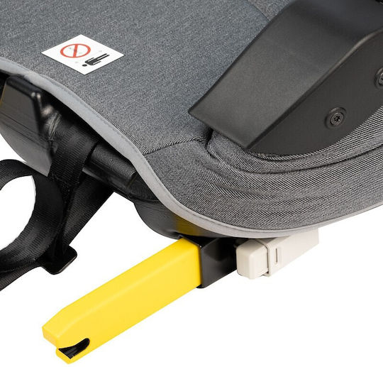 Buf Boof Max Deluxe Car Seat Booster with Isofix Dark Grey 22-36 kg