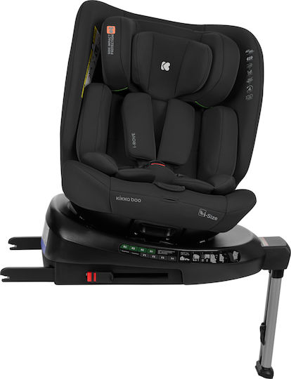 Kikka Boo i-Rove Καθισματάκι Αυτοκινήτου i-Size με Isofix Black
