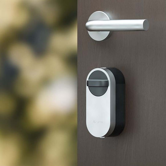 Ezviz Ηλεκτρονική Κλειδαριά Retrofit με Σύνδεση Bluetooth και ZigBee Ασημί