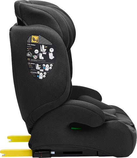 Kikka Boo i-Bronn Καθισματάκι Αυτοκινήτου i-Size με Isofix Black
