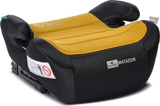 Lorelli Matador Baby Car Seat Booster i-Size with Isofix Lemon Curry