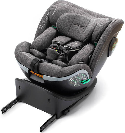 Babyauto Xperta Детско Столче за Кола i-Размер с Isofix Gray Dobby 0-36 кг