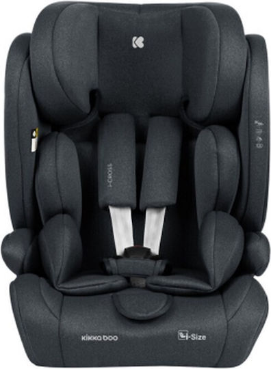 Kikka Boo i-Cross Детско Столче за Кола i-Размер с Isofix Тъмно сиво