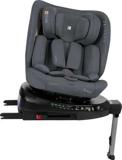Kikka Boo i-Rove Καθισματάκι Αυτοκινήτου i-Size με Isofix Dark Grey