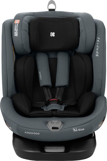 Kikka Boo I-Moove Baby Car Seat i-Size with Isofix Dark Grey