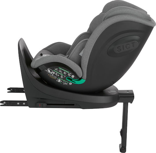 Kikka Boo i-Twist Καθισματάκι Αυτοκινήτου i-Size με Isofix Dark Grey