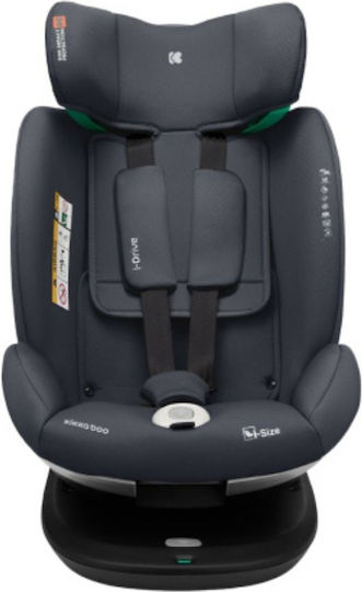 Kikka Boo I-drive Scaun Auto pentru Copii i-Size cu Isofix Gri închis