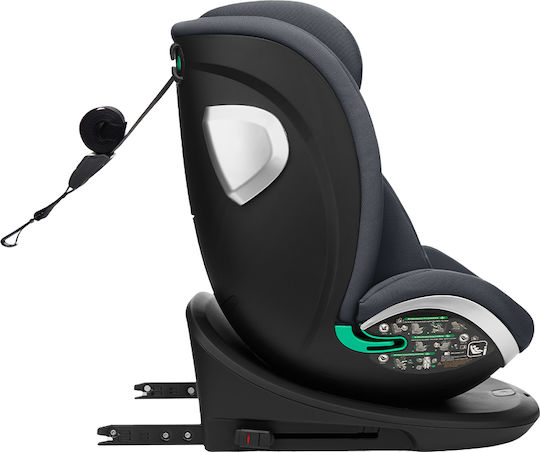 Kikka Boo I-drive Scaun Auto pentru Copii i-Size cu Isofix Gri închis