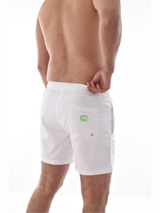 Roberto Cavalli Men's Swimwear Shorts White/green