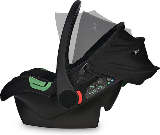 Lorelli Spirit Baby Car Seat i-Size Black Jasper 0-13 kg