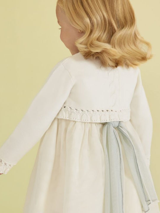 Kinderbolero Gestrickt Beige
