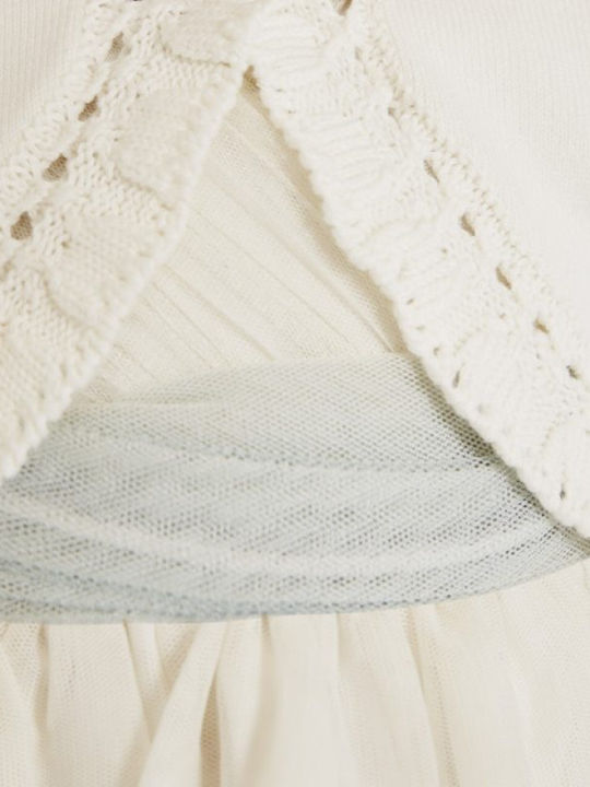 Kinderbolero Gestrickt Beige