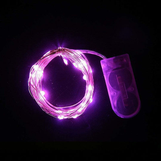 10 Светлини LED Розов тип Лента 1бр