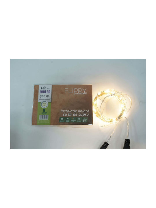 300 Lichterketten LED 30m. Warmes Weiß in Zeichenfolge 1Stück