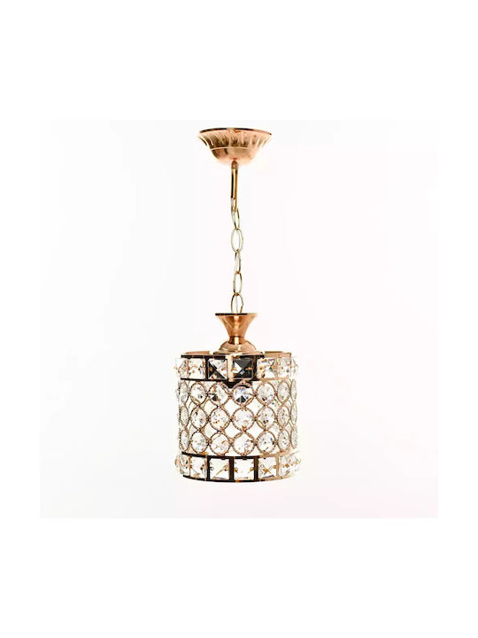 Pendant Light Single-Light for Socket E27 Gold