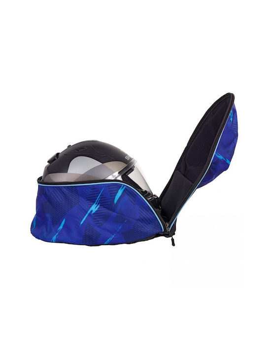 Bagster Σακίδιο Πλάτης Αναβάτη Μπλε 15lt
