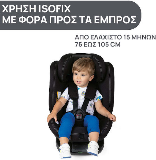 Chicco Unico Evo Autositz i-Size mit Isofix India Ink 0-36 kg