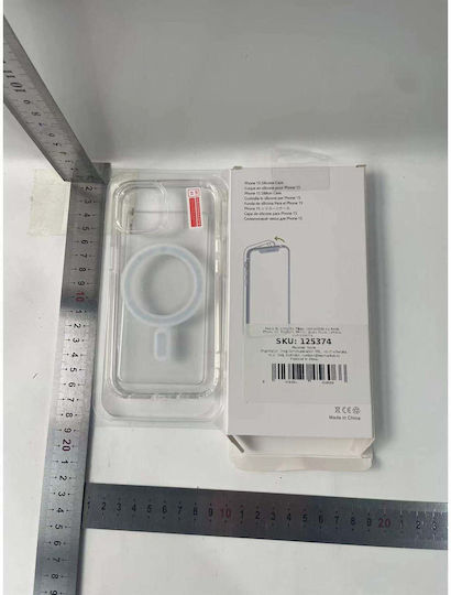 Задна корица Силикон Прозрачен (iPhone 15)