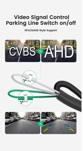 Rückfahrkamera für Autos mit Nachtsicht Universell