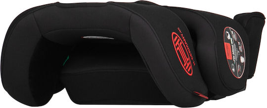 Heynerkids i-Fix Maxi Go Καθισματάκι Αυτοκινήτου High-back Booster i-Size με Isofix Black 15-36 kg