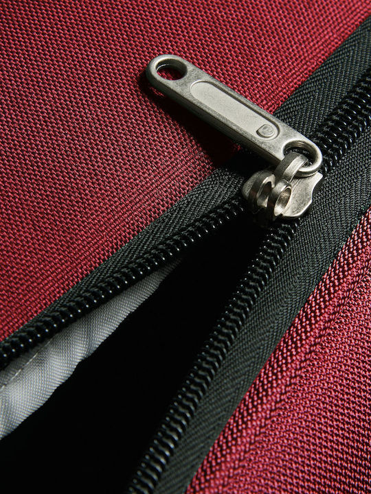 Delsey Pin Up Βαλίτσα Ταξιδίου Καμπίνας Υφασμάτινη Burgundy με 4 Ρόδες Ύψους 56εκ.