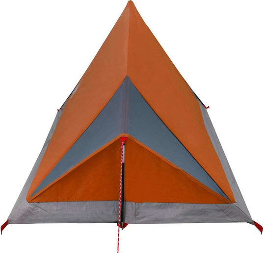 vidaXL Καλοκαιρινή Σκηνή Camping Γκρι για 2 Άτομα 200x120x88εκ.