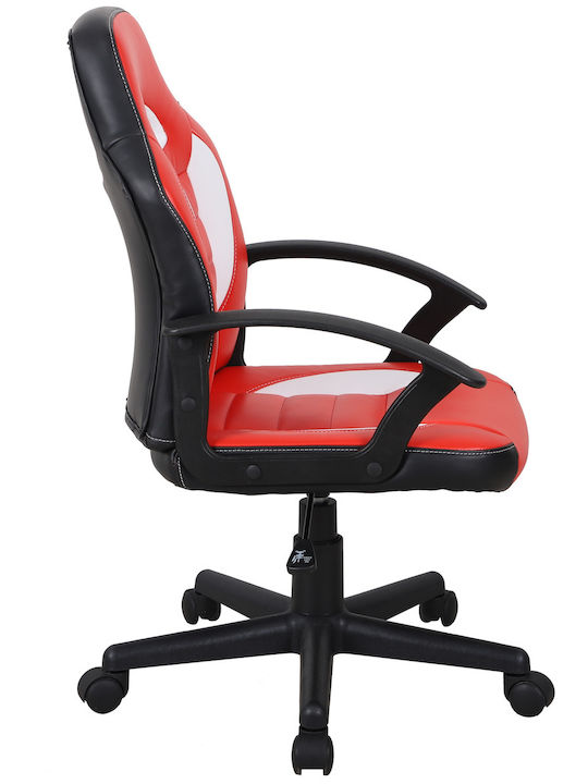 US92 Euro Scaun Gaming Din piele ecologică Roșie