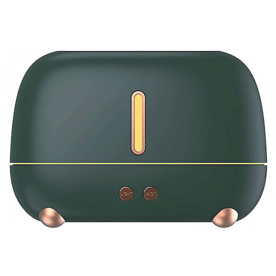 Flame Type Humidifier Flippy Aromatherapy 7 Colors 250 Ml Green