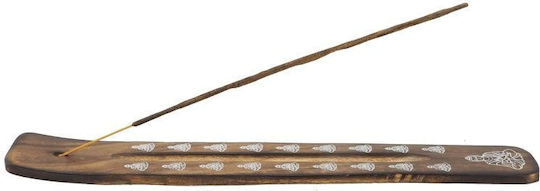 Ξύλινη Βάση Καύσης Αρωματικά Στικ Buddha Incense Holder 26cm