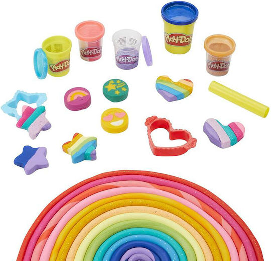 Hasbro Play-Doh 21 Plastilinas of Plasticine Glitter for 3+ Years