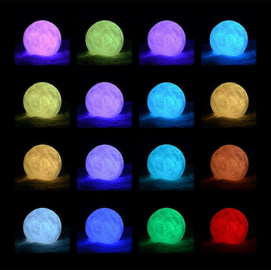 Διακοσμητικό Φωτιστικό LED Moon Light 3εκ.