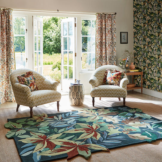 Sanderson Robin’s Wood Covor Rectangular Pădure verde