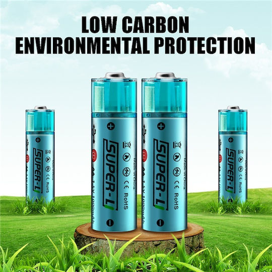 Aoke Rechargeable Battery AA 1.5V 4pcs