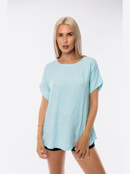 Dress Up Women's Blouse Short Sleeve Ciell