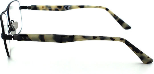 Calvin Klein Men's Metal Prescription Eyeglass Frame Black CK8043 001