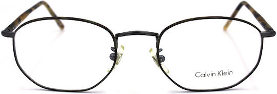 Calvin Klein Metal Eyeglass Frame Brown CK232 537