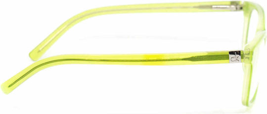 Calvin Klein Children's Plastic Eyeglass Frame Green CK5647S 329