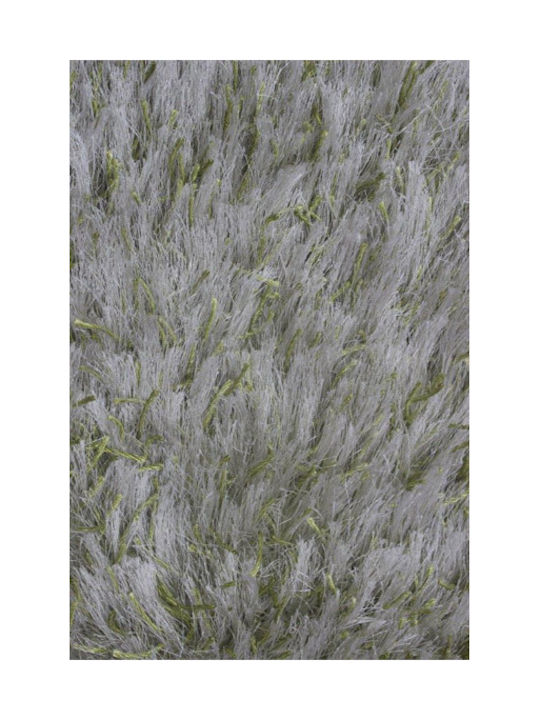 Amalfi Handmade Rug Rectangular Shaggy Beige - Lime