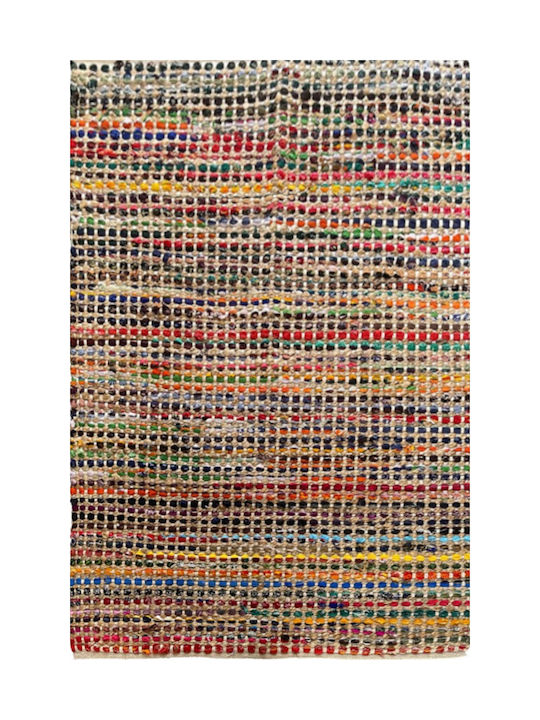 Atmosphera Rug Rectangular Summer from Jute Multicolour
