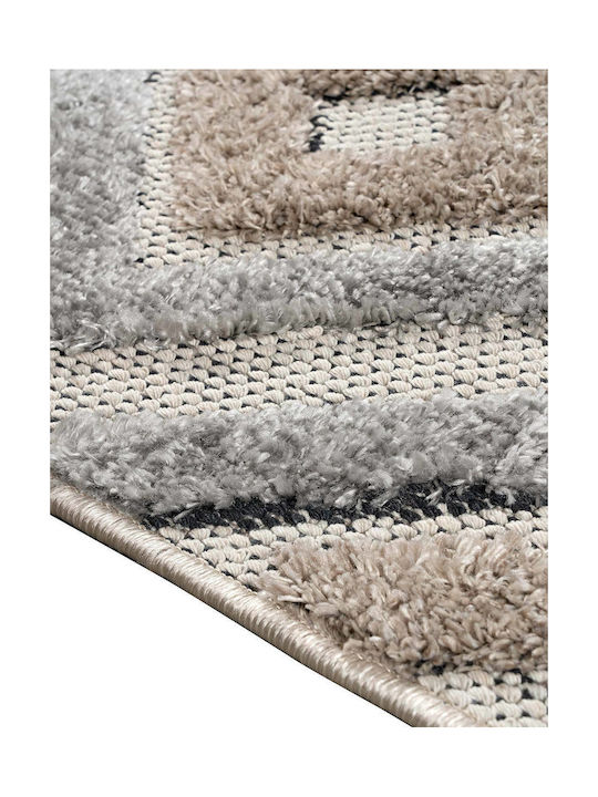 Madi Cast Rug Rectangular Beige