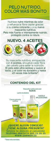 Garnier Nutrisse Βαφή Μαλλιών 6,41 Marron Intenso 100ml